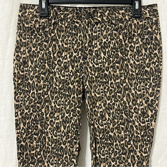 Women's d. Jeans Leopard Print Denim Jeggings Size 10 - Picture 4 of 4